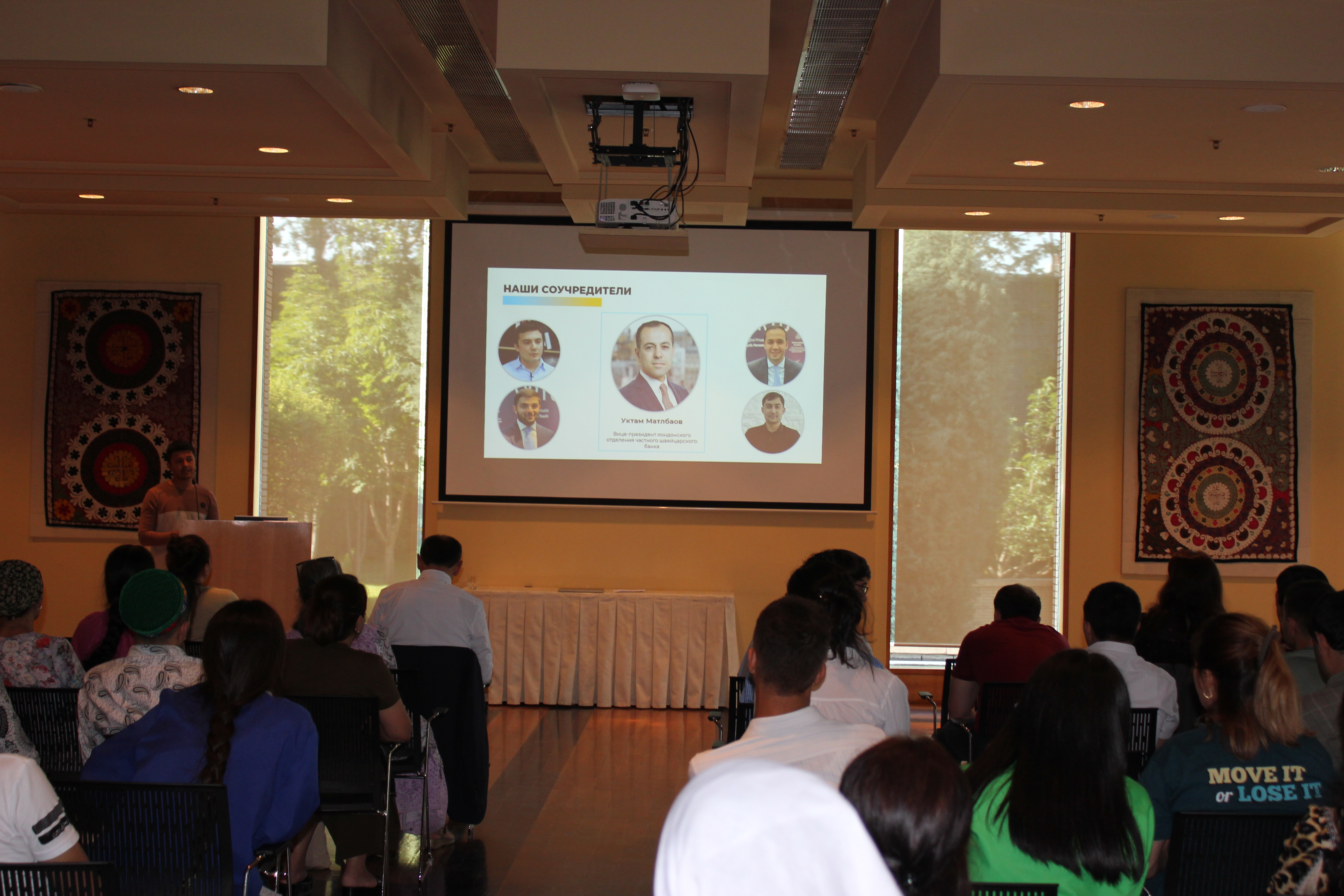 Presentation in Serena Hotel Dushanbe