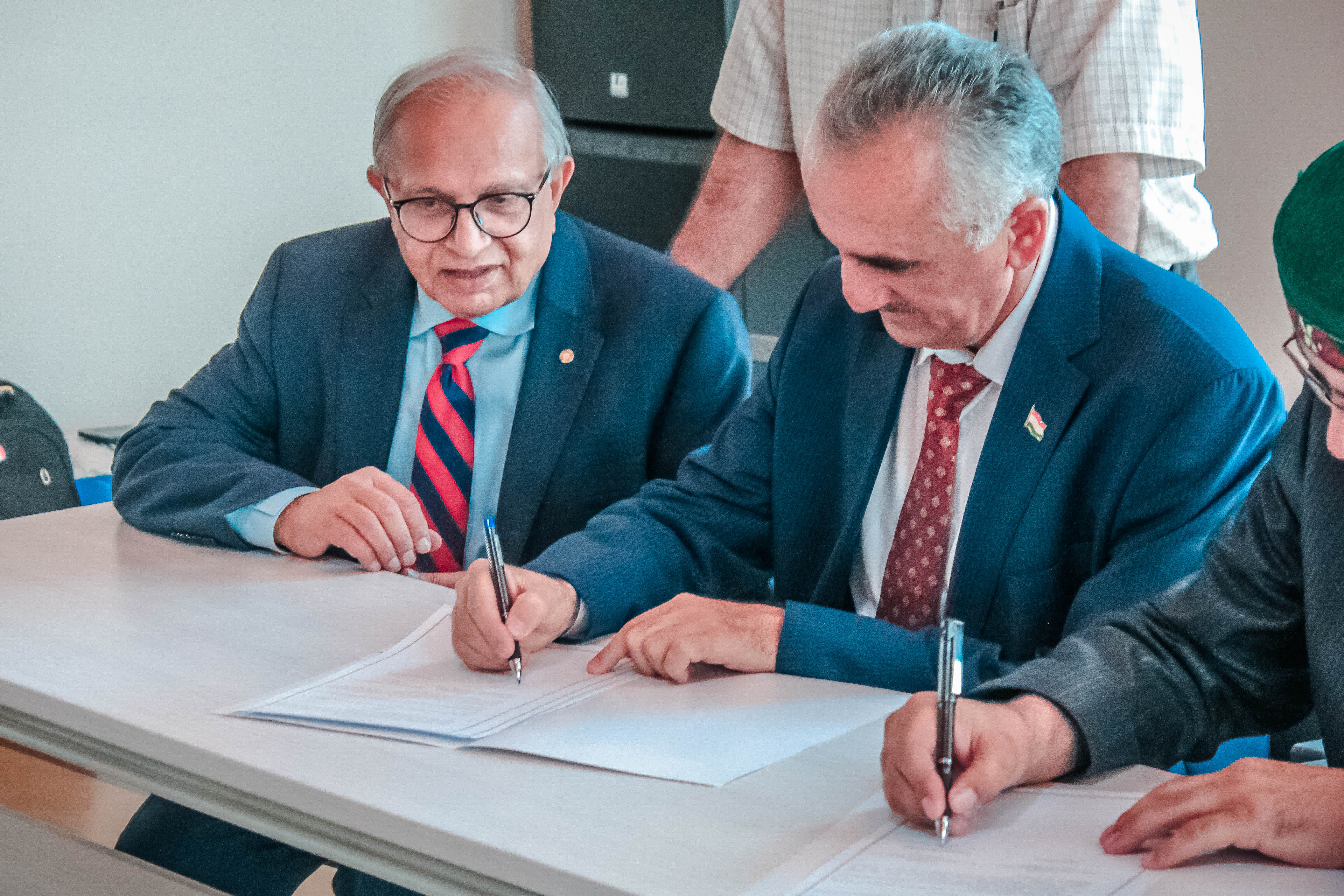 FBLT signing a MOU with Head of GBAO