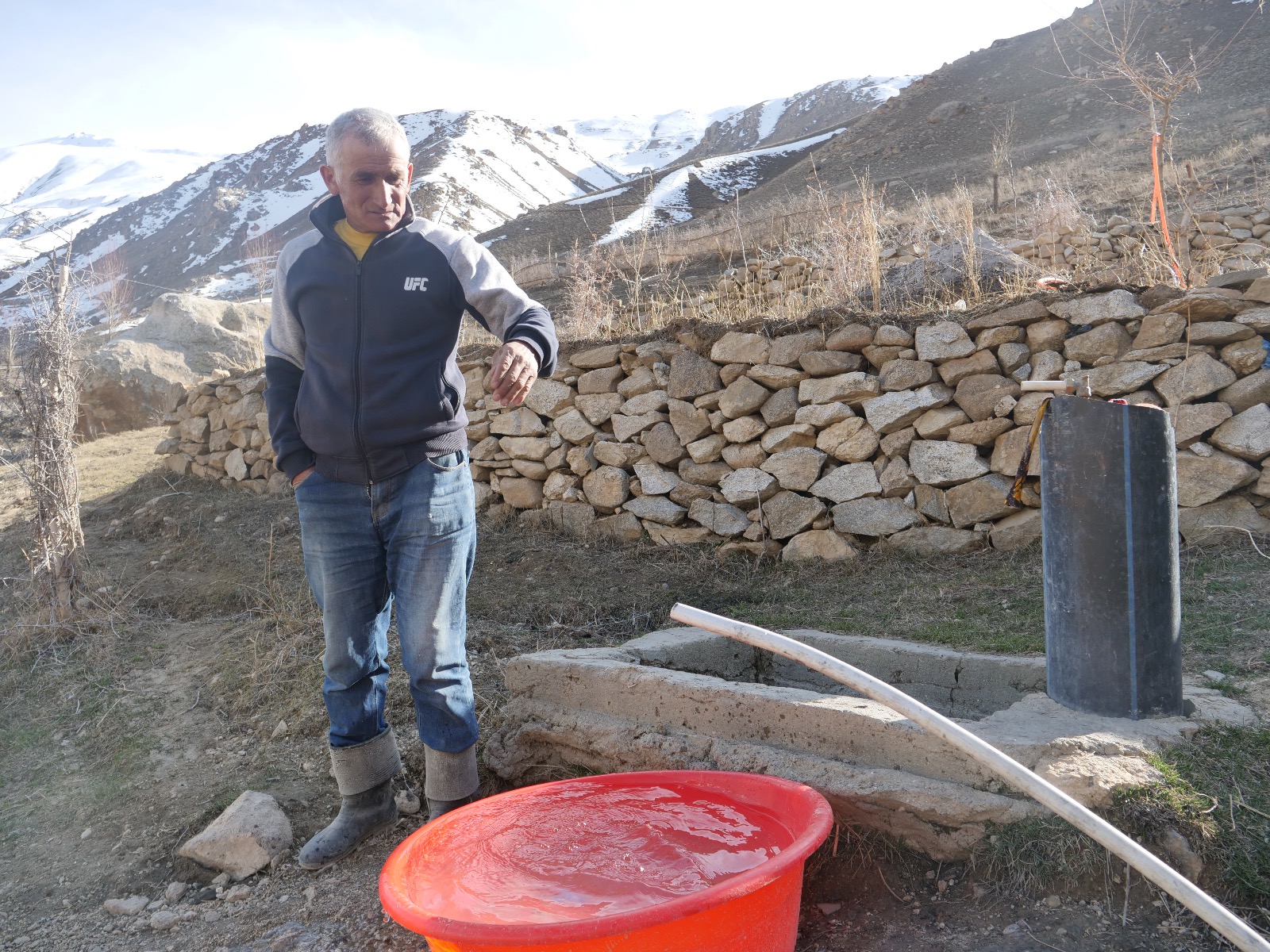 Water project in Sebzor village